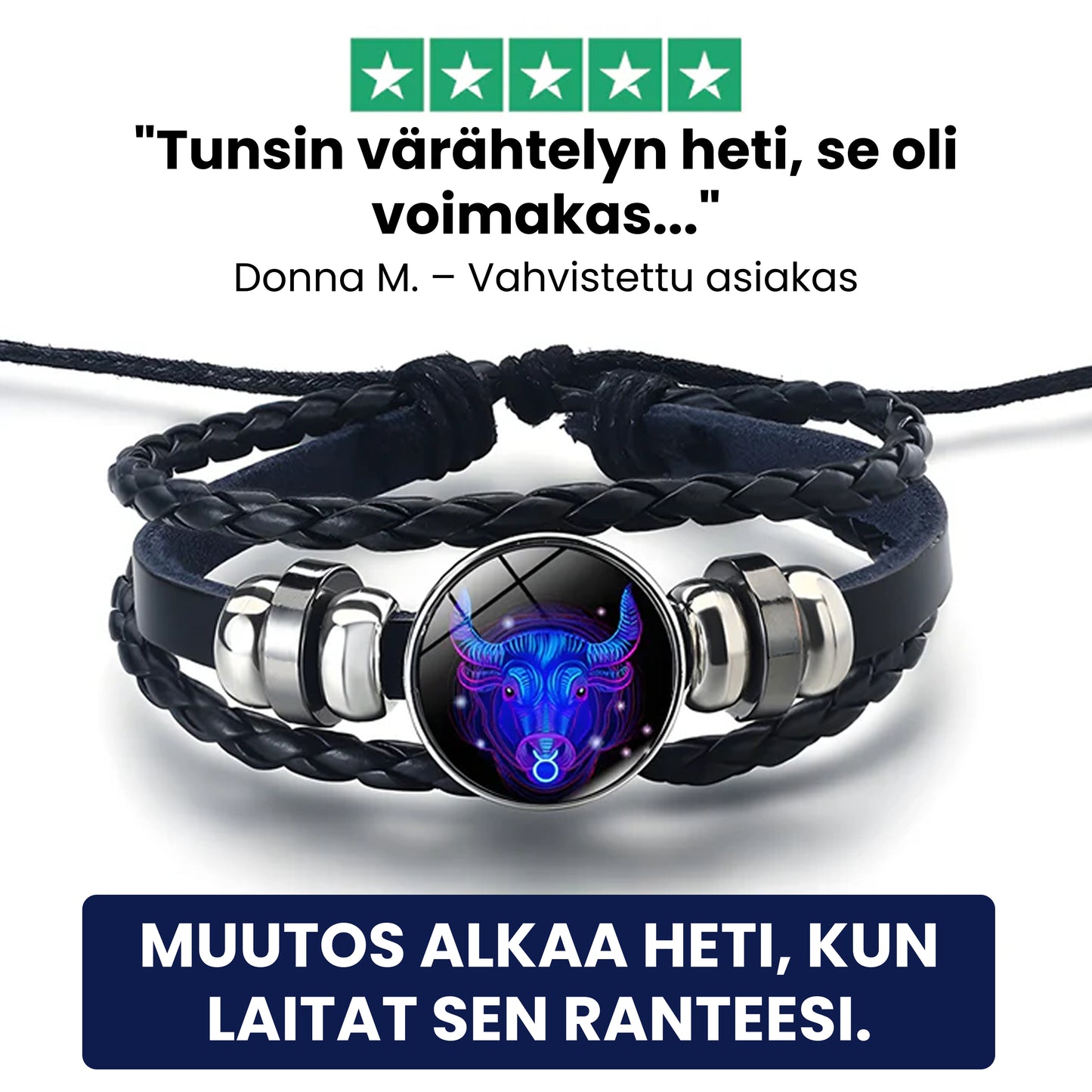 Härkä Spirit-rannekoru